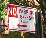 No Parking Sign